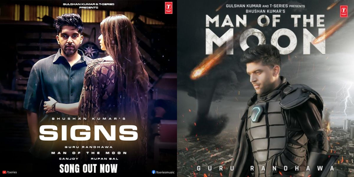 The first music video SIGNS from Guru Randhawa’s album ‘Man of The Moon’ produced by Bhushan Kumar is out now!